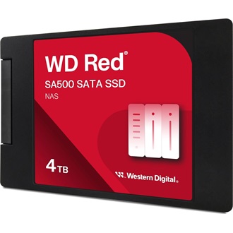 Western Digital Red SA500 4TB SATA3 2,5" SSD fekete