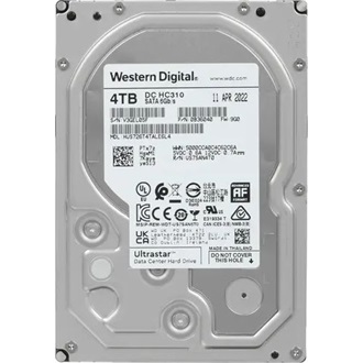 Western Digital Ultrastar DC HC310 4TB 7200rpm 256MB SATA3 3,5" HDD 512e SE