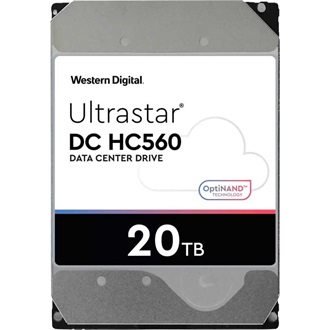 Western Digital Ultrastar DC HC560 20TB 7200rpm 512MB SATA3 3,5" HDD 512e SE