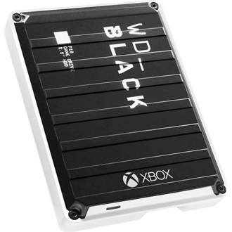 Western Digital WD_BLACK P10 Game Drive 4TB USB3.2 Gen1 A Xbox külső HDD fekete