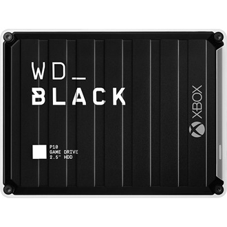 Western Digital WD_BLACK P10 Game Drive 4TB USB3.2 Gen1 A Xbox külső HDD fekete