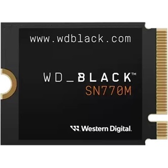 Western Digital WD_BLACK SN770M 1TB PCIe x4 (4.0) M.2 2230 SSD fekete