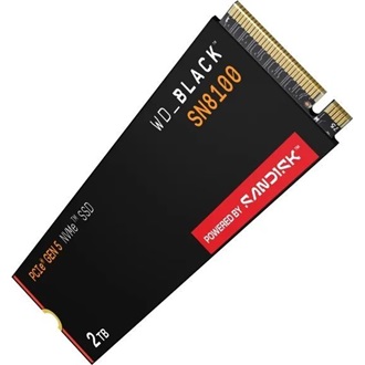 Western Digital WD_BLACK SN8100 1TB PCIe x4 (5.0) M.2 2280 SSD fekete