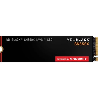 Western Digital WD_BLACK SN850X 8TB PCIe x4 (4.0) NVMe M.2 2280 SSD fekete