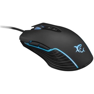 White Shark AZARAH Sunplus 6651 optikai USB gaming egér fekete