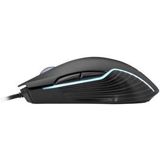 White Shark AZARAH Sunplus 6651 optikai USB gaming egér fekete