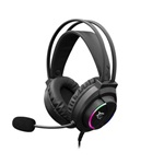 White Shark WOLF gaming fejhallgató headset fekete