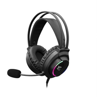 White Shark WOLF gaming fejhallgató headset fekete