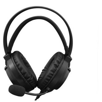 White Shark WOLF gaming fejhallgató headset fekete