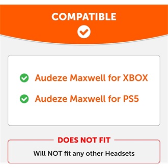 Wicked Cushions Audeze Maxwell WC Silicone fejpánt fekete