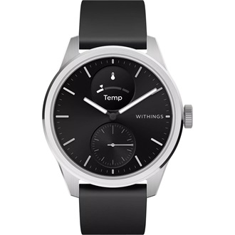 Withings HWA10-model 1 ScanWatch 2 38mm fekete okosóra
