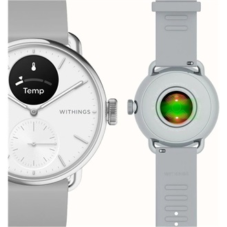 Withings HWA10-model 2 ScanWatch 2 38mm fehér okosóra