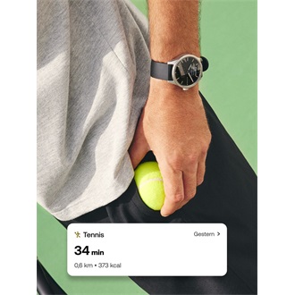 Withings HWA10-model 4 ScanWatch 2 42mm fekete okosóra