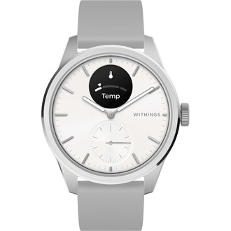 Withings HWA10-model 5 ScanWatch 2 42mm fehér okosóra
