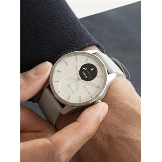 Withings HWA10-model 5 ScanWatch 2 42mm fehér okosóra
