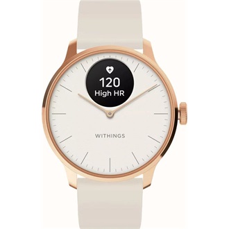 Withings HWA11-model 1 ScanWatch Light 37mm rózsaarany sand okosóra