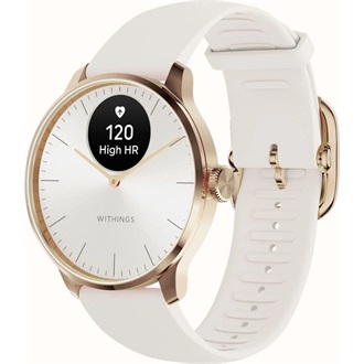 Withings HWA11-model 1 ScanWatch Light 37mm rózsaarany sand okosóra
