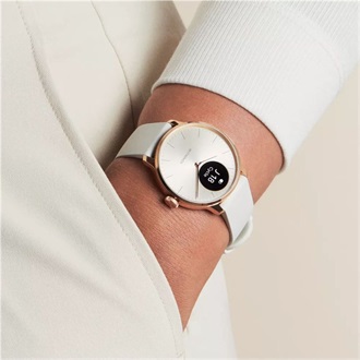 Withings HWA11-model 1 ScanWatch Light 37mm rózsaarany sand okosóra