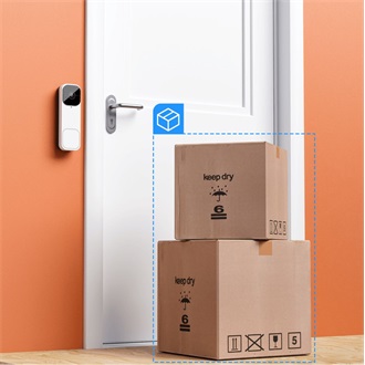 Woox R4331 Wi-Fi Bluetooth smart home kaputelefon-kapucsengő 5200mAh IP65