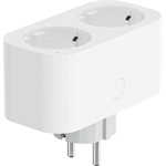 Woox R6153 smart home 2db villásdugó CEE 7/3 (EU) smart plug fehér