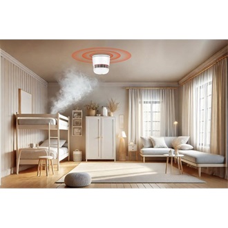 Woox R7305 ZigBee füstérzékelő fehér