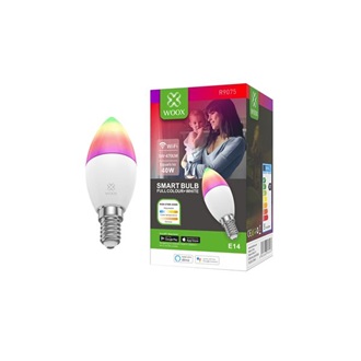 Woox R9075 470lm RGB E14 LED smart home fényforrás