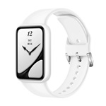 XIAOMI Smart Band 10 Pro okoskarkötő (v5.4, aktivitásmérő, alvásmonitor, 150 sport mód, vízálló, 5 ATM, kerámia) FEHÉR
