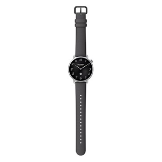 XIAOMI Watch S4 41mm okosóra (fluorgumi szíj, aktivitásmérő, pulzusmérő, telefonhívás, GPS, NFC, vízálló) FEKETE