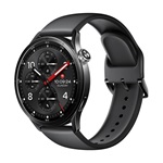XIAOMI Watch S5 okosóra (szilikon szíj, aktivitásmérő, pulzusmérő, telefonhívás, GPS, NFC, 5ATM, IP68 vízálló) FEKETE