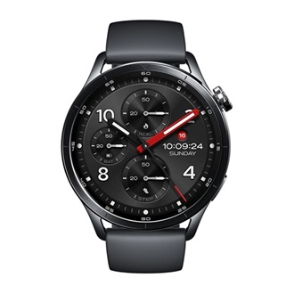 XIAOMI Watch S5 okosóra (szilikon szíj, aktivitásmérő, pulzusmérő, telefonhívás, GPS, NFC, 5ATM, IP68 vízálló) FEKETE