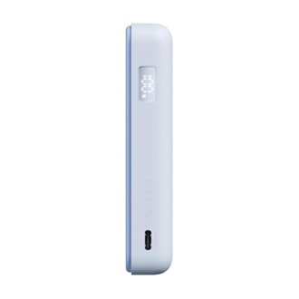 XIAOMI vésztöltő Type-C aljzat (10000mAh, 33W, gyorstöltő, wireless, mágneses, kitámasztó, LED jelzés) VILÁGOSKÉK