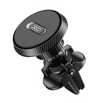 XO C122 autós tartó szellőzőre, karbon minta, FEKETE