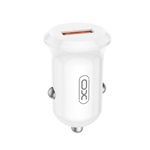 XO CC68 autós töltő USB aljzat (18W, PD gyorstöltő) FEHÉR