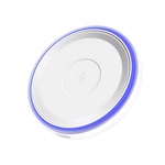XO CX042 asztali töltő (15W, wireless, gyorstöltő, mágneses, LED fény) FEHÉR