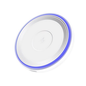 XO CX042 asztali töltő (15W, wireless, gyorstöltő, mágneses, LED fény) FEHÉR