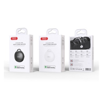 XO bluetooth nyomkövető (kulcstartóra, táskára, autóba, valós idejű nyomkövetés, CR2032 elem, iOS kompatibilis) FEHÉR