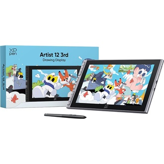 XP-PEN Artist 12 3nd gen digitalizáló rajztábla fekete