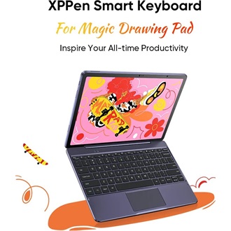 XP-PEN ACK08 Magic Drawing Pad digitalizáló rajztábla billentyűzet-tok szürke (US)