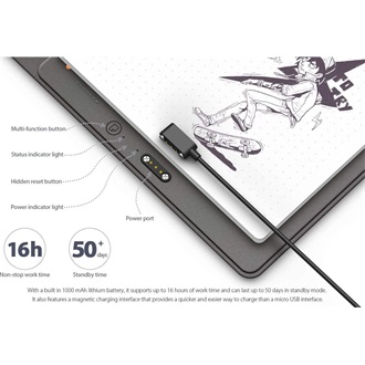 XP-PEN Note Plus digitalizáló rajztábla szürke
