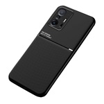 Xiaomi 11T Pro Gigapack Szilikon telefonvédő ütésállóság, csíkos, FEKETE