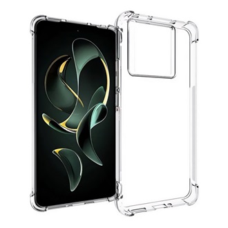 Xiaomi 13T Pro Gigapack szilikon telefonvédő ütésállóság, légpárnás sarok, ÁTLÁTSZÓ