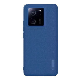 Xiaomi 13T Pro NILLKIN SUPER FROSTED PRO műanyag telefonvédő ütésállóság, érdes felület, SÖTÉTKÉK