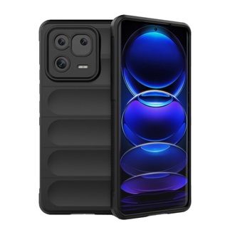 Xiaomi 13 Pro Gigapack szilikon telefonvédő ütésállóság, 3D, FEKETE