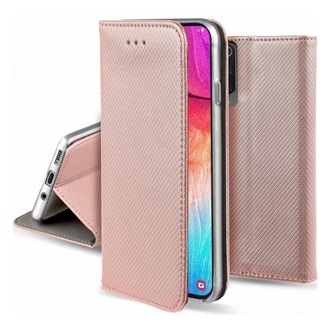 Xiaomi 13 Pro Gigapack tok álló, bőr hatású FLIP, rombusz, ROZÉARANY