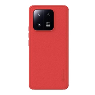Xiaomi 13 Pro NILLKIN SUPER FROSTED PRO műanyag telefonvédő ütésállóság, érdes felület, PIROS