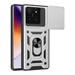Xiaomi 14T 5G Gigapack Defender szilikon telefonvédő ütésállóság, kameravédő, EZÜST