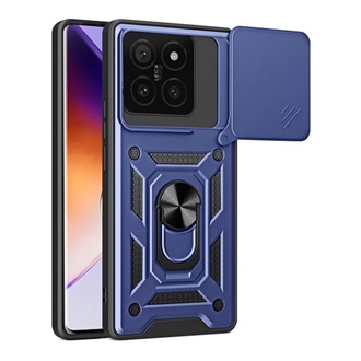 Xiaomi 14T 5G Gigapack Defender szilikon telefonvédő ütésállóság, kameravédő, SÖTÉTKÉK