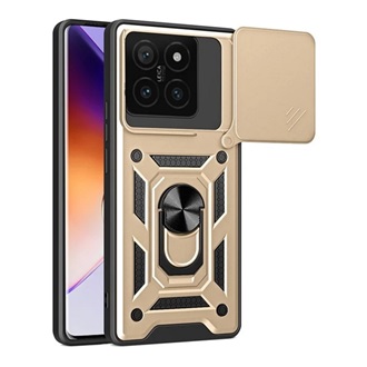 Xiaomi 14T GIGAPACK Defender szilikon telefonvédő ütésállóság, kameravédő, ARANY