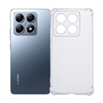 Xiaomi 14T Pro 5G Gigapack Szilikon telefonvédő ütésállóság, légpárnás sarok, ÁTLÁTSZÓ