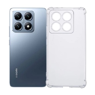 Xiaomi 14T Pro 5G Gigapack Szilikon telefonvédő ütésállóság, légpárnás sarok, ÁTLÁTSZÓ